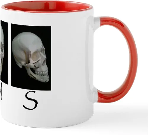 Miniatura 11 de CafePress OMS - Taza quirúrgica con diseño de calavera de 11 oz (11.0 fl oz)