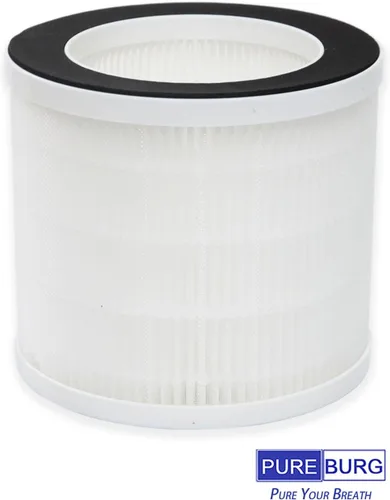 Miniatura 4 de PUREBURG Filtro de repuesto compatible con purificador de aire Afloia Demi, paquete de 2 unidades H13 True HEPA para limpieza de aire, polvo