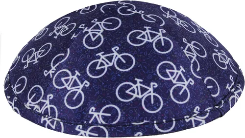 Miniatura 2 de Zion Judaica Sports Kippah - Patrón de pelota para adultos y niños, 6 pulgadas, Skullcap Yamaka para barbat Mitzvah Chuppah boda