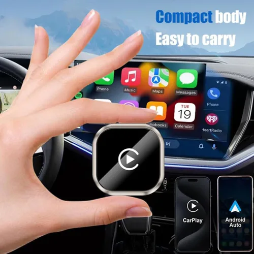 Miniatura 2 de CarPlay Wireless Adapter for BMW X6 xDrive40i M50i M, USB Design Plug and Play Bluetooth Fast Connection Car Accessories,A-Black