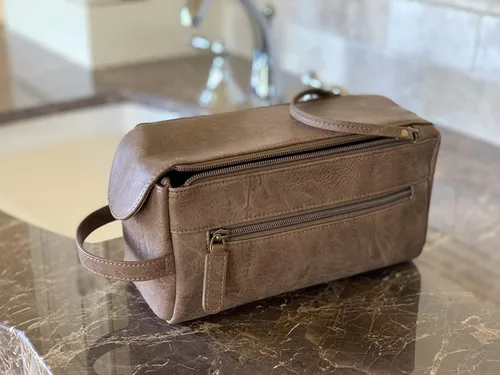 Miniatura 2 de Calissimo Bolsa de viaje - Kit de doble cremallera Dopp - Kit de afeitado. Neceser de gran capacidad