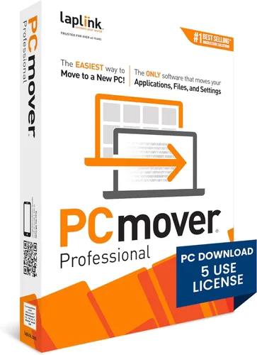 Miniatura 9 de Laplink PCmover Professional - Move your Applications, Files and Settings from an Old PC to a New PC - Data Transfer Software - 1 Use License