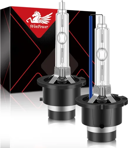 Miniatura 11 de WinPower Bombillas de repuesto para faros delanteros HID Xenón D1S de 35 W, 6000 K, paquete de 2