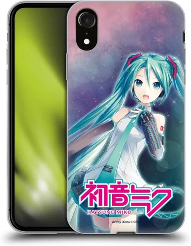 Miniatura 148 de Head Case Designs Licencia Oficial Hatsune Miku Gráficos Lindos Carcasa de Gel [Protección de Grado Militar] Compatible con Apple iPhone 7