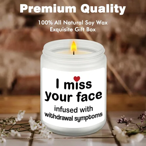 Miniatura 2 de Regalos divertidos para ella: regalos sarcásticos de cumpleaños y Navidad para mejor amiga, hermana, novia o esposa, vela perfumada personalizada