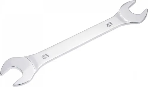 Miniatura 4 de uxcell Llave fina de extremo abierto, espejo métrico de 0.472 in x 0.512 in, acero de alto carbono, para mantenimiento doméstico y reparaciones