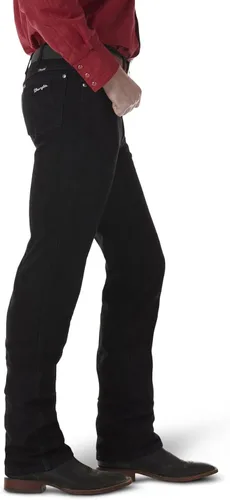 Miniatura 2 de Wrangler Jeans de corte vaquero para hombre, edición plateada, corte de bota, corte ajustado, plateado