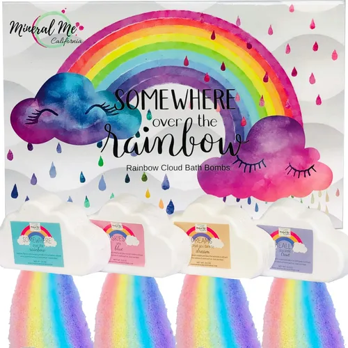 Miniatura 8 de Bombas de baño para niños, bombas de baño mágicas naturales y orgánicas con manteca de karité hidratante y aceites naturales, 4 bombas de baño