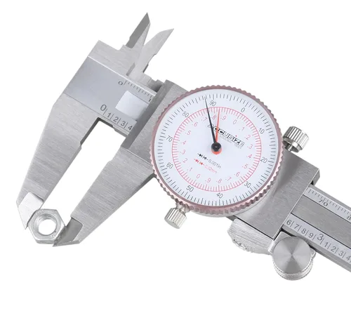 Miniatura 6 de Accusize Industrial Tools Pinza de esfera de precisión de doble aguja de acero inoxidable de 8 pulgadas por 0.001 pulgadas por 0.001 pulgadas