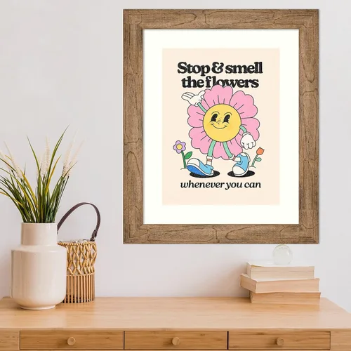 Miniatura 4 de Amanti Art Framed Wall Art Print 24x20 Retro Cartoon Character I by Victoria Barnes, Humor Wall Art, Whimsical Decor, Small Poster Painting Artwork