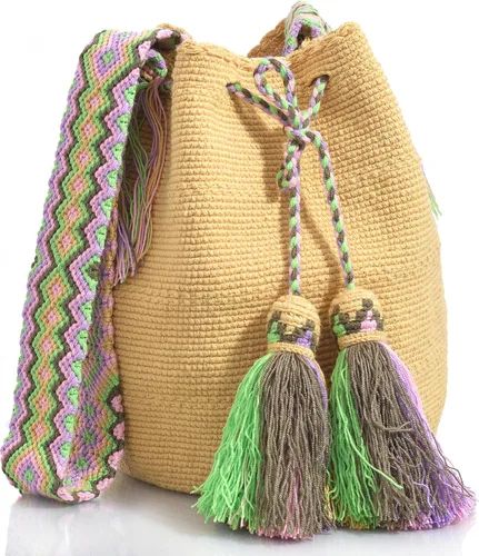 Miniatura 2 de WYOU Utopia classics Hobo in Wayuu Crochet, Large
