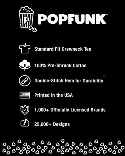 Miniatura 6 de Popfunk Camiseta y calcomanías clásicas de Garfield Paws Jaws Parody
