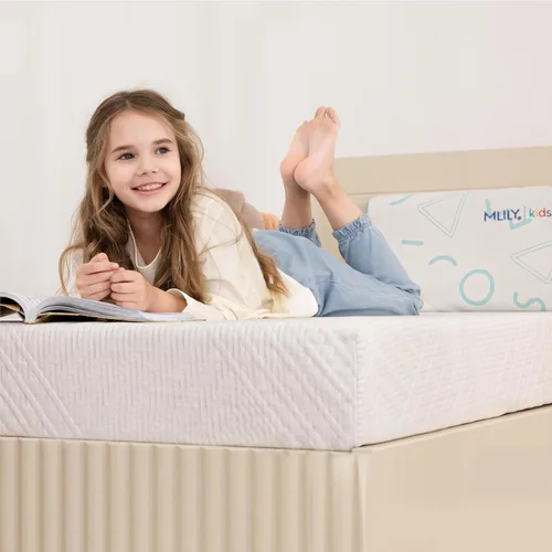 Miniatura 2 de MLILY - Colchón individual en una caja, colchón de 5 pulgadas fabricado en EE. UU. para cama de niños, tamaño individual, somier individual, espuma