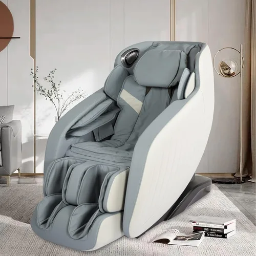 Miniatura 2 de PayLessHere Sillón de masaje de cuerpo completo, gravedad cero SL-Track reclinable elástico con altavoz Bluetooth 3D con terapia de calor integrado