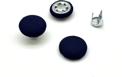 Miniatura 15 de Gorra de béisbol de 5/8 pulgadas / 0.630 in, con botones, botón superior, repuesto para fabricación, suministros de reparación color marrón H155E