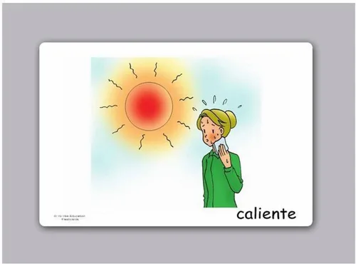 Miniatura 5 de Tarjetas de vocabulario - Sentimientos - Tarjetas flash de sentimientos en español para bebés, niños pequeños de 2 a 4 años, niños, niños y adultos