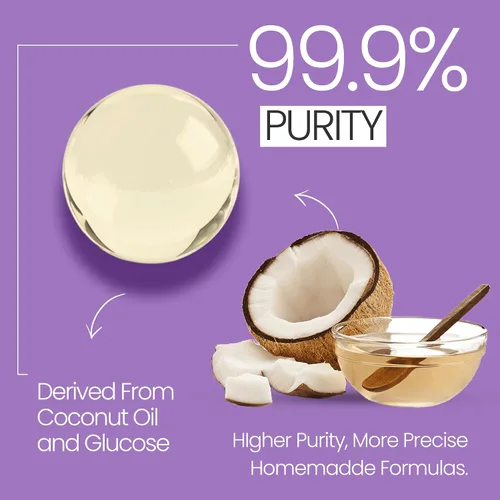 Miniatura 8 de Coco Glucósido orgánico (12 onzas / 12.0 fl oz) Tensioactivo natural no iónico, agente limpiador y espumante para cosméticos de bricolaje, cuidado