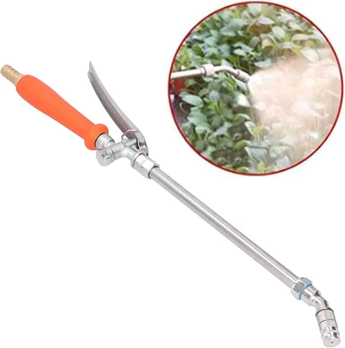 Miniatura 4 de Varita rociadora, varita de riego de alta presión de 18.2 pulgadas, rociador universal portátil ajustable para jardín con boquillas, pistola