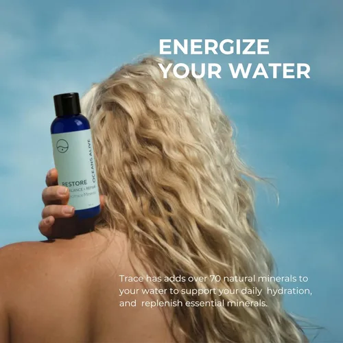 Miniatura 4 de Restore - Rebalance + Repair Liquid Drops – Solución mineral de traza iónica para hidratación, electrolitos y suplementos minerales, oligoelementos
