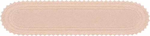 Miniatura 10 de Royal Blaze Tapete de baño de algodón rojo, reversible, pequeño ovalado de 18 x 26 pulgadas, lavable y decorativo
