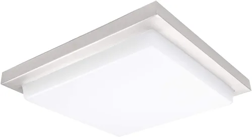 Miniatura 4 de WAC Lighting, Metro Energy Star - Lámpara de montaje empotrado LED de 12 pulgadas, 3000 K, níquel cepillado