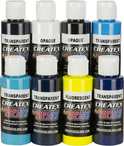 Miniatura 5 de CREATEX Colors Cre5201 Color de Aerógrafo Opaco, 2 oz, Azul