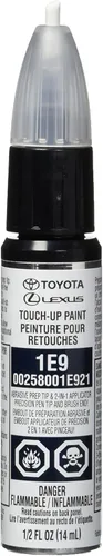 Genuine Toyota 00258-001E9-21 - Bolígrafo de pintura de retoque de mica gris galáctico (1/2 fl oz, 0.5 fl oz)