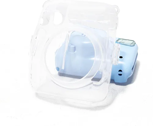 Miniatura 9 de Rieibi Mini 11 - Funda protectora transparente para cámara instantánea Fujifilm Instax Mini 11 - Carcasa rígida de policarbonato con correa