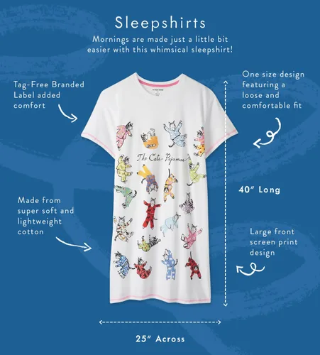 Miniatura 4 de Little Blue House Camisón para mujer