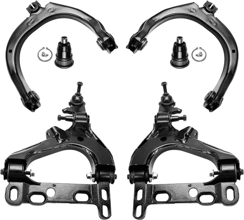 Miniatura 128 de Detroit Axle - Kit de brazos de control de extremo delantero 4WD para Ford 04-08 F-150, 06-08 Lincoln Mark LT, 4 extremos de barra de acoplamiento