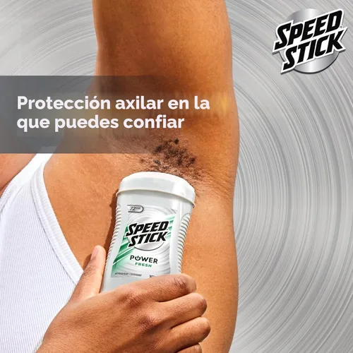 Miniatura 2 de Speed Stick Desodorante para hombre, fresco, 3 onzas, paquete de 4