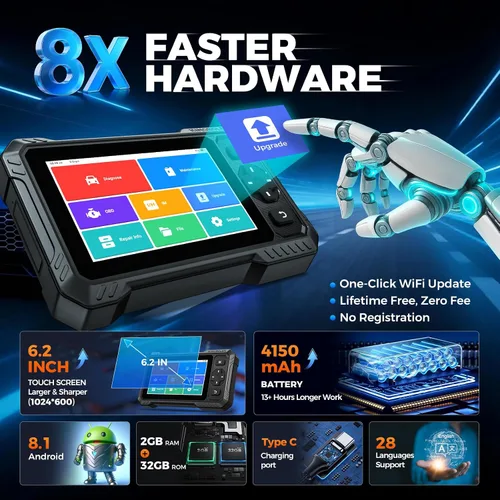 Miniatura 9 de KINGBOLEN Escáner S6 Elite OBD2, herramienta de escaneo bidireccional 2026, reinicio de 15, prueba activa, escáner de diagnóstico de automóviles