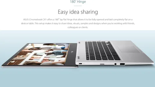 Miniatura 5 de ASUS Laptop Chromebook 14 (14 pulgadas FHD antirreflejo, Intel Celeron N4500, 4 GB de RAM, 128 GB de almacenamiento