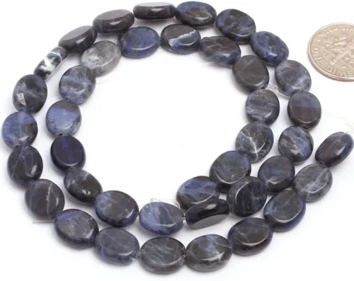Miniatura 4 de Cuentas de jade de aventurina verde para hacer joyas, piedras preciosas semipreciosas, 0.315 x 0.394 in, ovaladas de 15 pulgadas JOE FOREMAN