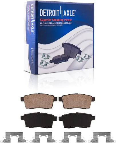 Miniatura 62 de Detroit Axle - Pastillas de freno traseras para Kia Sportage 2017-2022, Hyundai Tucson 2016-2021, pastillas de freno de cerámica 2018 2019 2020