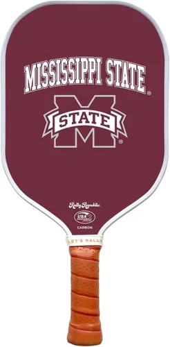 Miniatura 56 de Raqueta de pickleball colegial oficialmente licenciada - Raqueta aprobada por la Asociación de Pickleball de EE. UU. - Núcleo de nido de abeja Texas