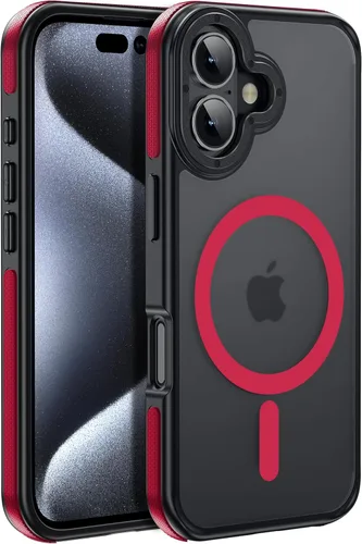 Miniatura 132 de Funda para iPhone 17 Pro Max con protector de lente de cámara [protección de grado militar de 10 pies] compatible con MagSafe a prueba de golpes