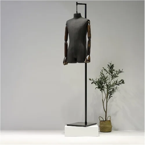 Miniatura 7 de Adjustable Female Mannequin Dress Form with Metal Stand – Perfect for Sewing, Tailoring, Jewelry Display & Photography – Height Adjustable Size A