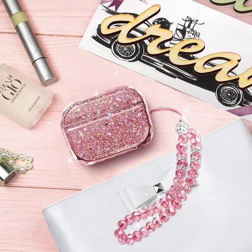Miniatura 6 de AhaStyle Ganchos de silicona para AirPods Pro 2 y funda de lujo para Airpods Pro 2
