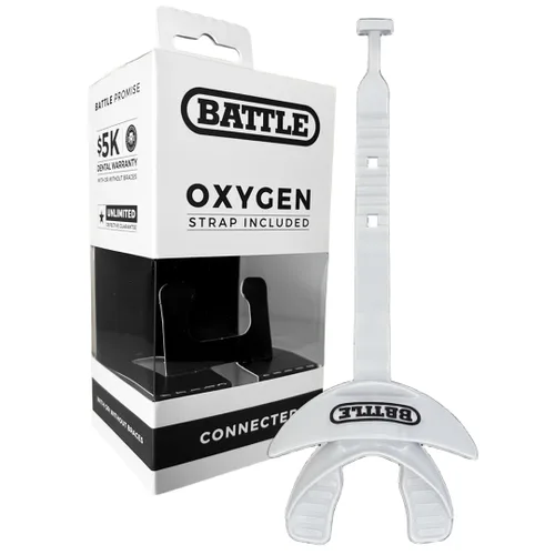 Miniatura 13 de Battle protector bucal con correa conectada, para labios, con oxígeno, 2.5