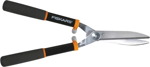 Miniatura 9 de Fiskars Tijeras de setos de 23 pulgadas, cortasetos con tecnología PowerGear2 que multiplica la potencia para menos esfuerzo, tijeras de jardín