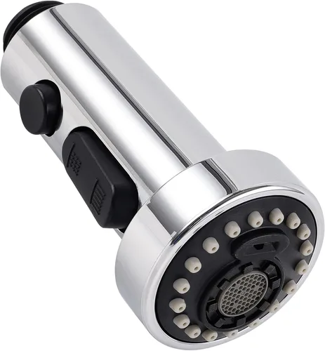 Miniatura 6 de Cabezal rociador universal para grifo de cocina, boquilla de repuesto de rociador de fregadero de cocina de 3 funciones, 10 adaptadores compatibles