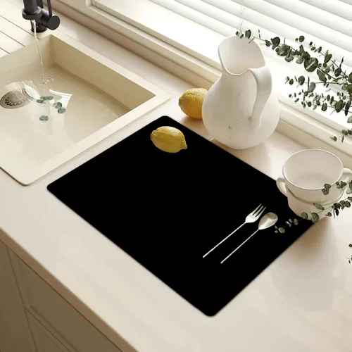 Miniatura 7 de Tapete de Goma para Cubierta Superior de Microondas, Cubierta de Microondas Antiadherente Resistente al Calor, Tapete Protector de Encimera