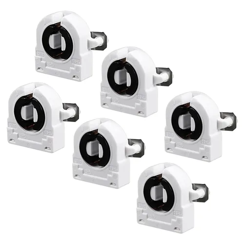 Miniatura 6 de YOKIVE 4 soportes de luz fluorescente, base G13 T8, piezas de repuesto de luz de enchufe sin derivación, ideal para el hogar, oficina