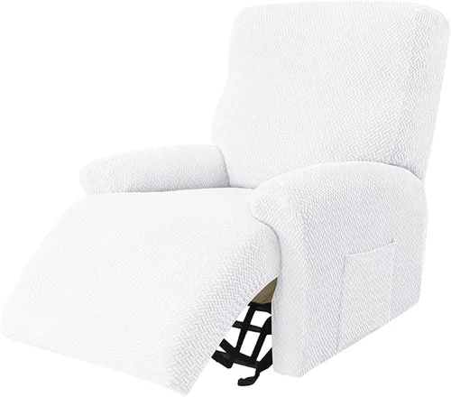 Miniatura 17 de IMYOGI Fundas de sofá de alta elasticidad para sofá reclinable, funda elástica para sofá individual, 1 pieza, protector de muebles, funda de tela