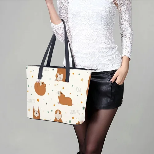 Miniatura 6 de Bolso de mano de piel de conejillo de indias para mujer, Multi