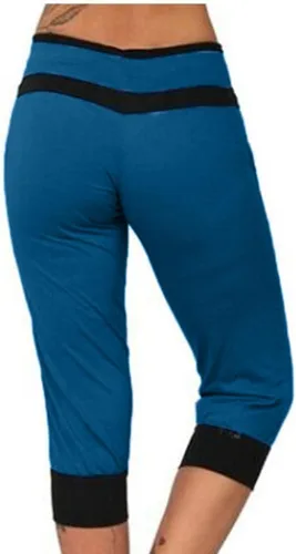 Miniatura 72 de Pantalones capri para mujer, estilo casual, de verano, elásticos, de cintura alta, pantalones de yoga, ajuste atlético, pantalones deportivos