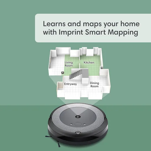 Miniatura 5 de iRobot Roomba Combo i5 Robot aspiradora y trapeador – Limpia por habitación con mapeo inteligente, funciona con Alexa, limpieza personalizada