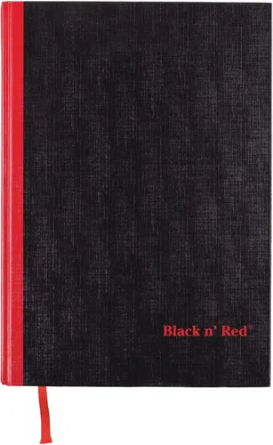 Miniatura 10 de Black n' Red - Cuaderno A5 con líneas sueltas