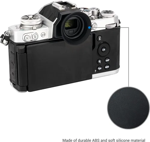 Miniatura 4 de Cubre visor de silicona suave para cámara ocular para Nikon Zfc Z fc, reemplaza al protector de la copa ocular Nikon DK-32